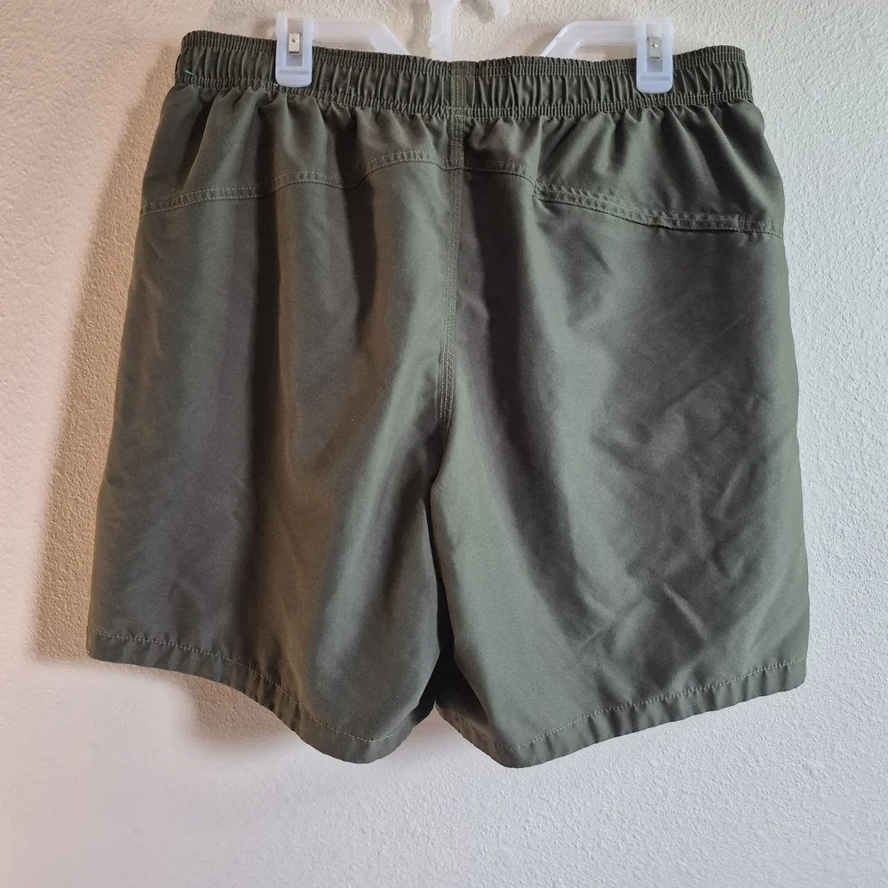 Speedo Olive Athletic Shorts